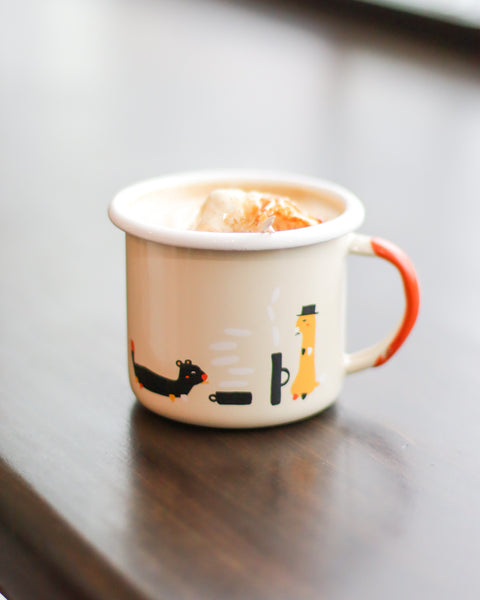 Shapes & Sizes Enamel Camp Mug