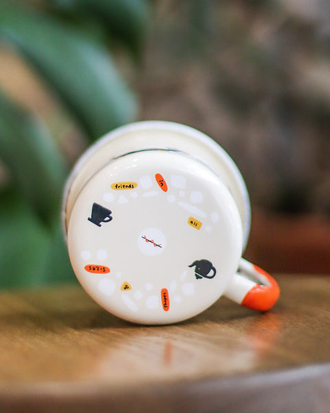 Shapes & Sizes Enamel Camp Mug