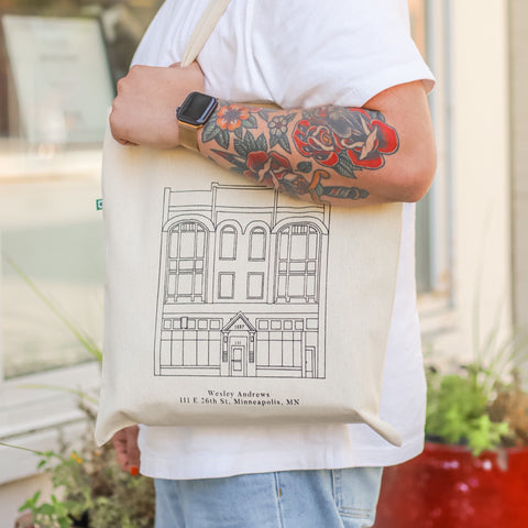The Building Tote Bag